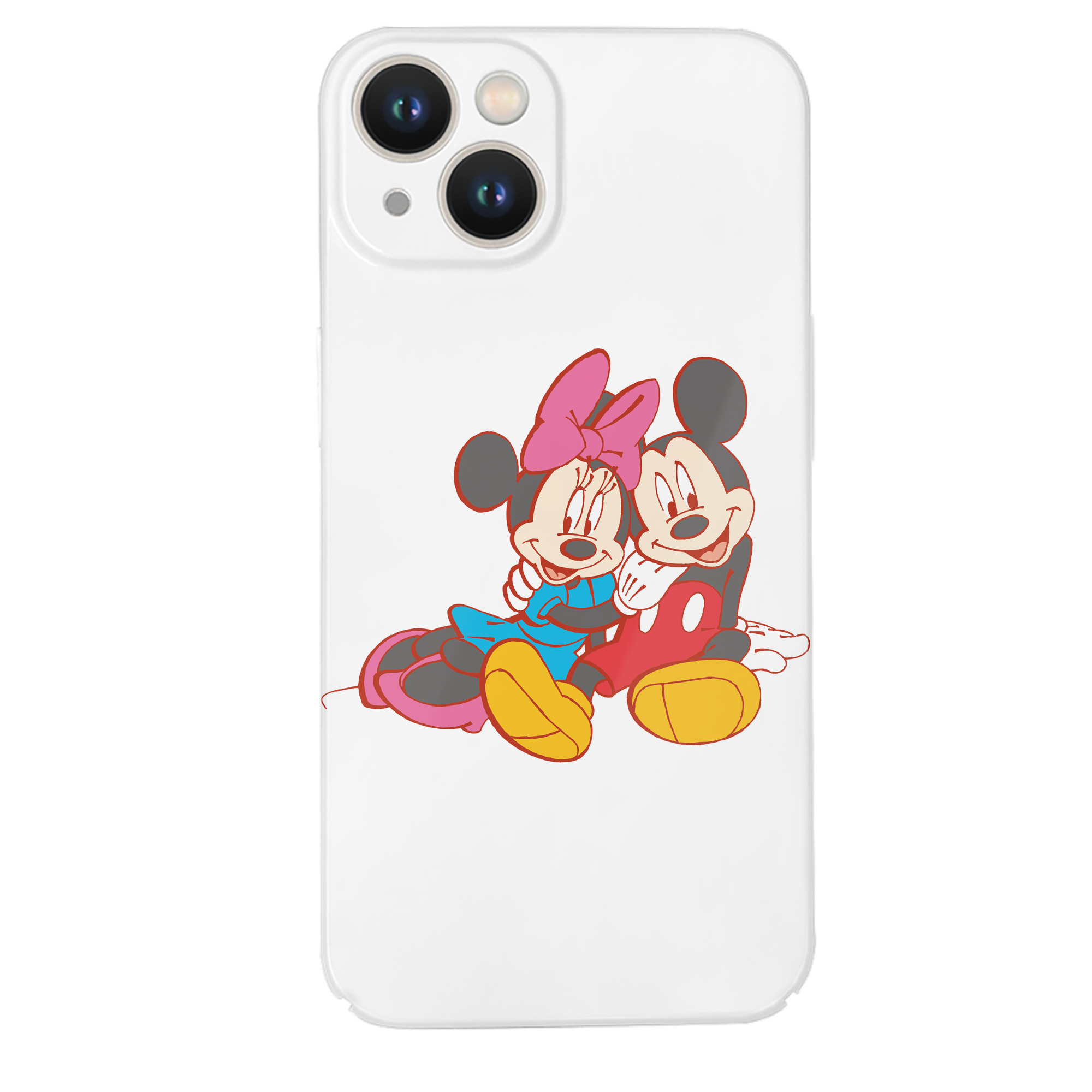 （画像用） ミッキーマウス Mickey Mouse 【iPhone 14シリーズ対応】ハードケース